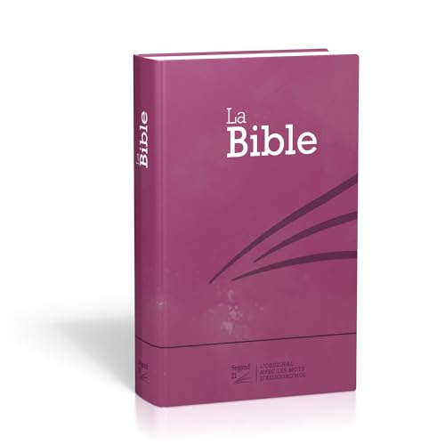 Bible Segond 21 compacte : couverture rigide motif prune von Société Biblique de Genève