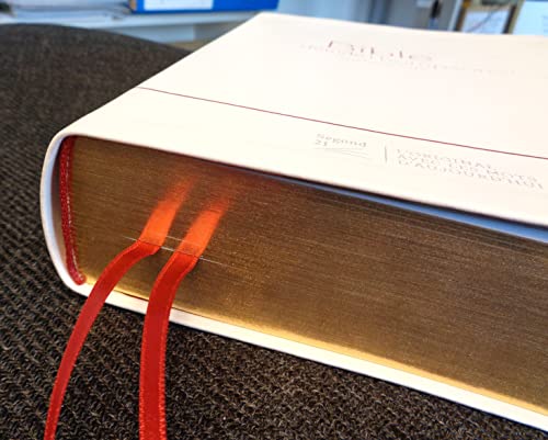 Bible d'étude Thompson 21 Sélection, blanche - couverture souple, tranche or: Couverture souple blanche, tranches dorées von Société Biblique de Genève