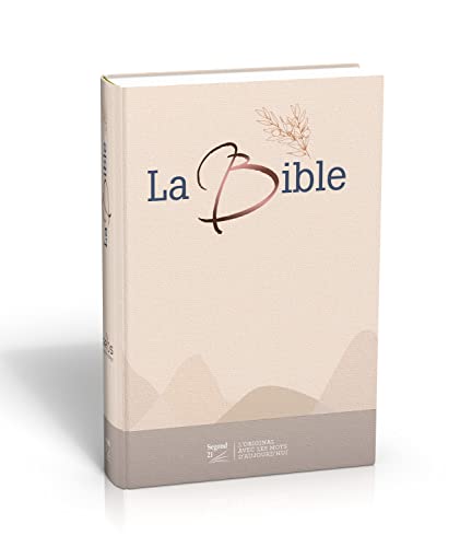 La Bible modèle rigide, toile matelassée avec Soeurco: La Maison de la Bible x Sœur-co von Société Biblique de Genève