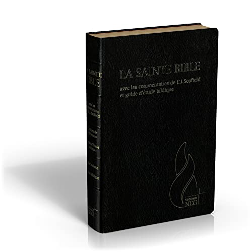Bible d'étude Segond NEG Scofield, noire : couverture souple, fibrocuir, tranche or, avec onglets Bible d'étude Segond NEG Scofield, noire : couverture souple, fibrocuir, tranche or, avec onglets