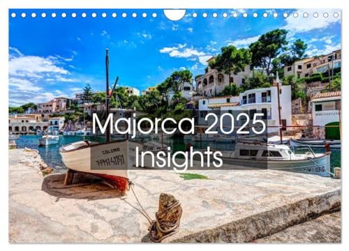Majorca 2025 Insights (Wall Calendar 2025 DIN A4 landscape), CALVENDO 12 Month Wall Calendar: Great pictures of Majorca invite you to dream. The ... and new views in a totally different light. von Calvendo