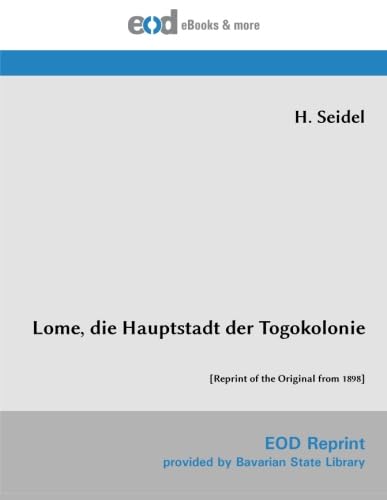 Lome, die Hauptstadt der Togokolonie von EOD network
