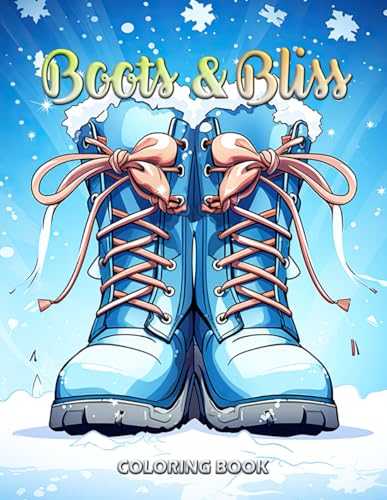 Boots & Bliss Coloring Book: Enchanting Garden Fauna Illustrations