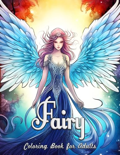 Fairy Coloring Book for Adults: Whispers of the Woods: A Magical Coloring Escape von Independently published
