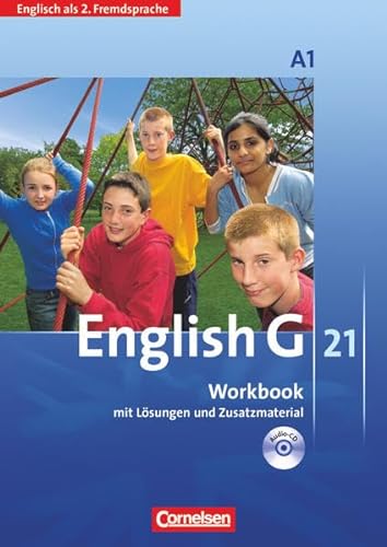 English G 21 - Ausgabe A - 2. Fremdsprache / Band 1: 1. Lernjahr - Workbook mit Audio-Materialien: Mit Kontrollbogen und Arbeitsblättern On Track