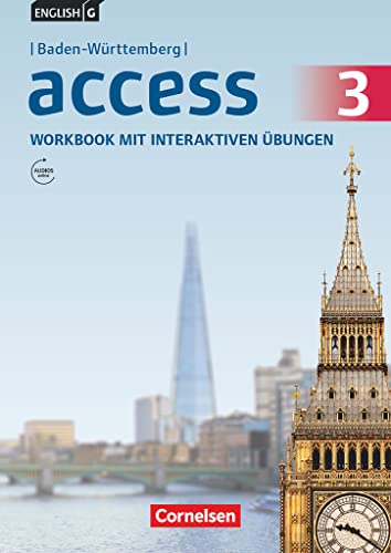 English G Access Band 3: 7. Schuljahr - Workbook mit interaktiven Übungen auf scook.de. Baden-Württemberg: Mit Audios online: Workbook mit ... Baden-Württemberg 2016, Band 3: 7. Schuljahr) von Cornelsen Verlag GmbH