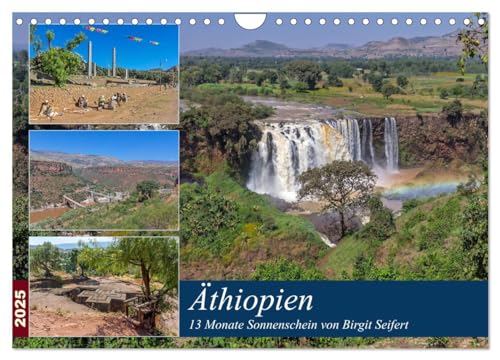 Äthiopien - 13 Monate Sonnenschein (Wandkalender 2025 DIN A4 quer), CALVENDO Monatskalender von CALVENDO