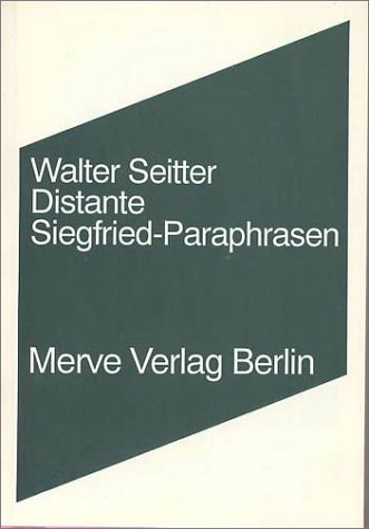 Distante Siegfried-Paraphrasen: Jesus, Helbrecht, Dietrich