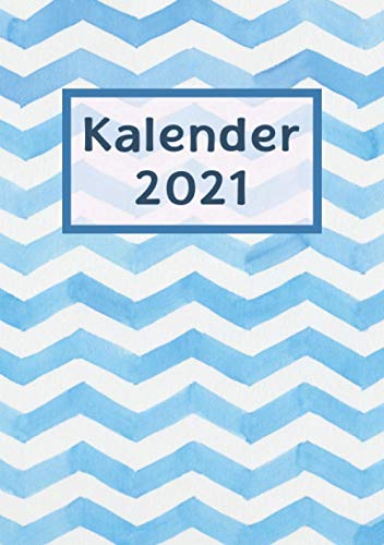 Kalender 2021: Ein Terminplaner und Wochenplaner für das Jahr 2021. Pro Woche zwei Seiten. Taschenkalender im Format DIN A5. Edition: Ocean.