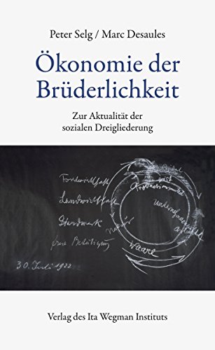 Ökonomie der Brüderlichkeit: Zur Aktualität der sozialen Dreigliederung Ökonomie der Brüderlichkeit: Zur Aktualität der sozialen Dreigliederung