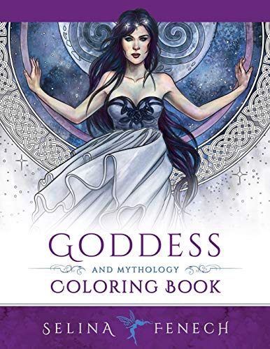 Goddess and Mythology Coloring Book (Fantasy Coloring by Selina, Band 9)