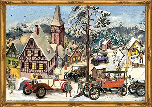Adventskalender "Oldtimer Ralley": Papier-Adventskalender Adventskalender "Oldtimer Ralley": Papier-Adventskalender von Richard Sellmer Verlag
