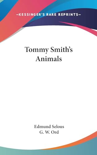 Tommy Smith's Animals von Anson Street Press