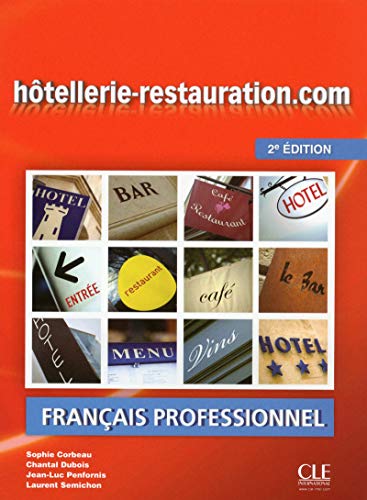 Hotellerie restauration.com 2 edition podrecznik + DVD: Livre de l'eleve + DVD-Rom