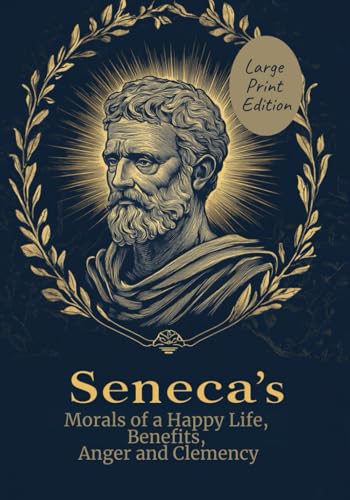 Seneca's Morals of a Happy Life, Benefits, Anger and Clemency (Large Print Edition): Stoic philosophy for modern life: timeless wisdom on ... mastery, ethical living, and inner peace von Independently published