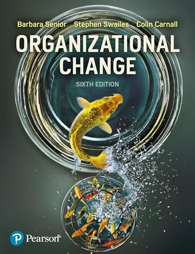 Organizational Change von Pearson Education Limited