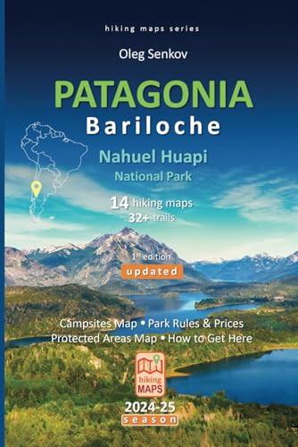 PATAGONIA, Nahuel Huapi National Park, Bariloche, hiking maps von Independently published