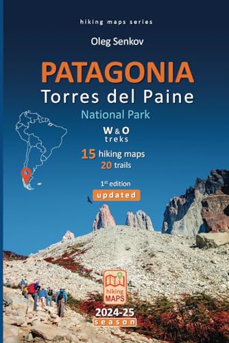 PATAGONIA, Torres del Paine National Park, hiking maps