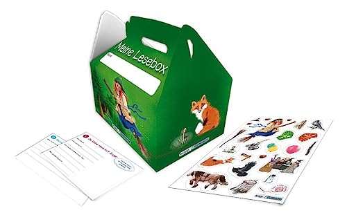 Lesebox mit Erinnerungskärtchen und Stickerbogen: Die kleine Hexe (Der rote Faden: – die neue Reihe für Klasse 3 und 4)