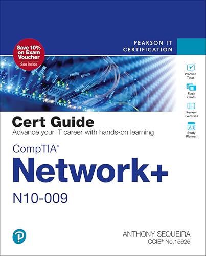 Comptia Network+ N10-009 Cert Guide (Certification Guide) von Pearson IT Certification