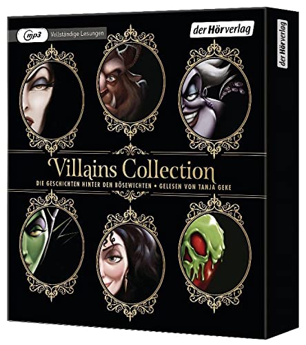 Villains Collection - Die Geschichten hinter den Bösewichten: 6 Hörbücher in einer Box + 1 exklusives Postkartenset