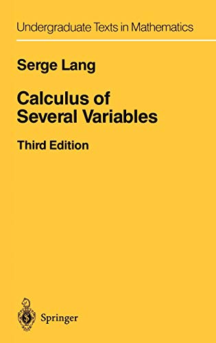 Calculus of Several Variables von Springer