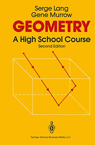 Geometry: A High School Course