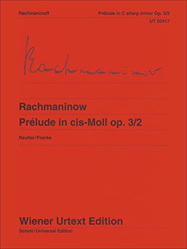 PRELUDE CIS-MOLL OP. 3/2 PIANO