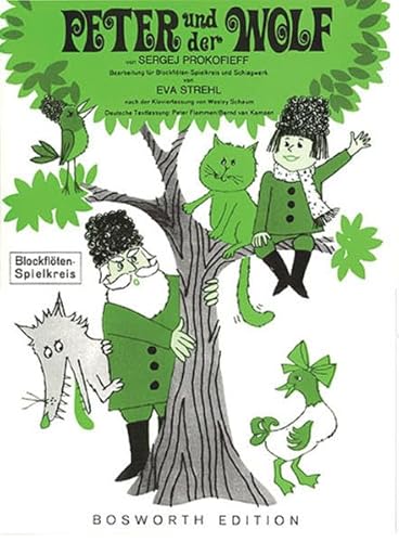 Peter Und Der Wolf -Für Blockflöten-Spielkreis und Schlagwerk-: Partitur für Blockflöte (Ensemble) von Bosworth Edition