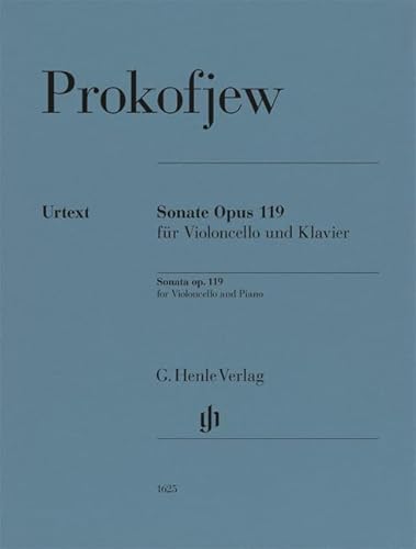 Violoncellosonate op. 119; Violoncello und Klavier von G. Henle Verlag