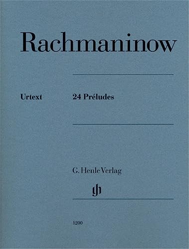 24 Préludes: Besetzung: Klavier zu zwei Händen (G. Henle Urtext-Ausgabe) von Henle, G. Verlag