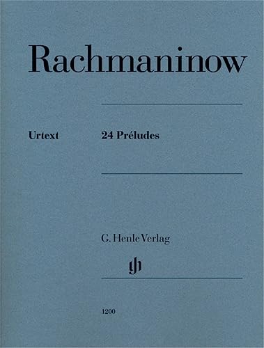 24 Préludes: Besetzung: Klavier zu zwei Händen (G. Henle Urtext-Ausgabe)