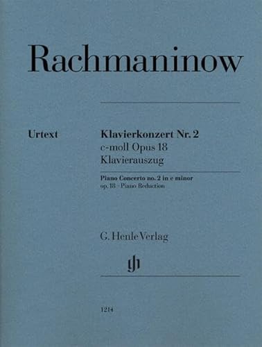 Klavierkonzert Nr. 2 c-moll op. 18; Klavierauszug: Instrumentation: 2 Pianos, 4-hands, Piano Concertos (G. Henle Urtext-Ausgabe) von Henle, G. Verlag