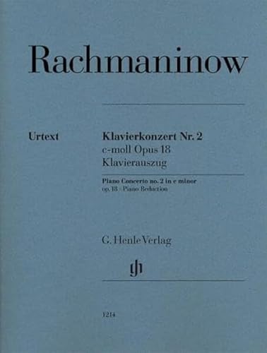 Klavierkonzert Nr. 2 c-moll op. 18; Klavierauszug: Instrumentation: 2 Pianos, 4-hands, Piano Concertos (G. Henle Urtext-Ausgabe) von Henle, G. Verlag