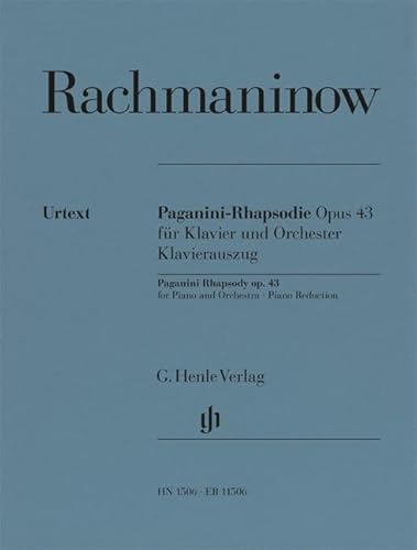 Rapsodie sur un thème de Paganini op. 43; Zwei Klaviere zu vier Händen von G. Henle Verlag