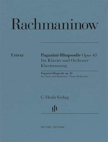 Rapsodie sur un thème de Paganini op. 43; Zwei Klaviere zu vier Händen