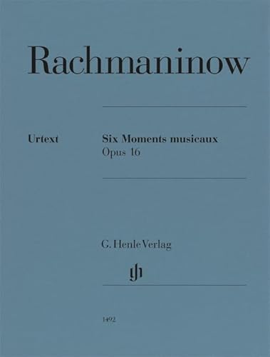 Six Moments musicaux op. 16; Klavier zu zwei Händen