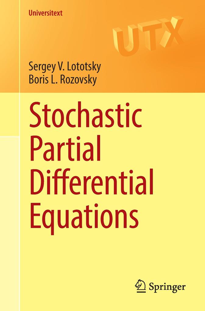 Stochastic Partial Differential Equations von Springer International Publishing