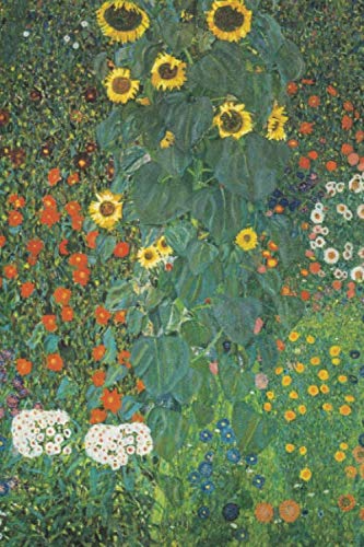 Bauerngarten Notebook: Blank Notebook Diary Memoir (Gustave Klimt 365 Lined, Band 5)