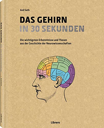 Das Gehirn in 30 Sekunden: Die wichtigsten Erkenntnisse und Theorien aus der Geschichte der Neurowissenschaften von Librero b.v.