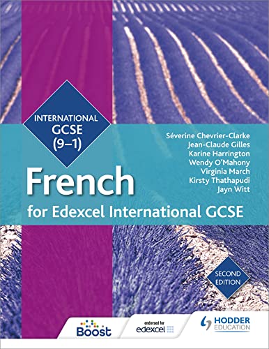 Edexcel International GCSE French Student Book Second Edition