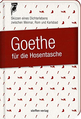 Goethe für die Hosentasche: Skizzen eines Dichterlebens zwischen Weimar, Rom und Karlsbad von Steffen Verlag