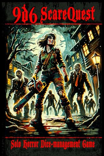 9d6 ScareQuest: Solo Horror Dice-management Game 9d6 ScareQuest: Solo Horror Dice-management Game von Independently published