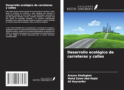 Desarrollo ecológico de carreteras y calles von Ediciones Nuestro Conocimiento