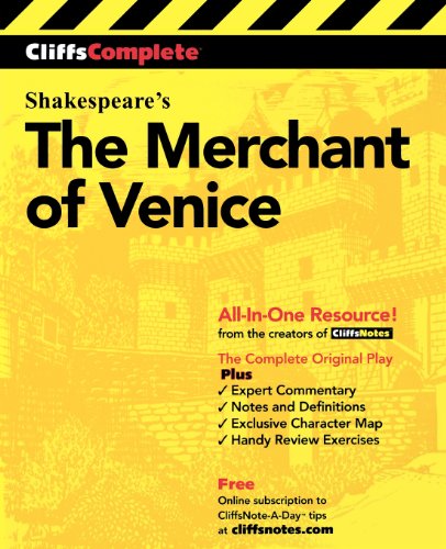Shakespeare's The merchant of Venice (CliffsComplete)