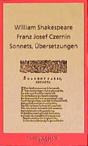 Sonnets, Übersetzungen: Zweisprachige Ausgabe Sonnets, Übersetzungen: Zweisprachige Ausgabe von Carl Hanser,