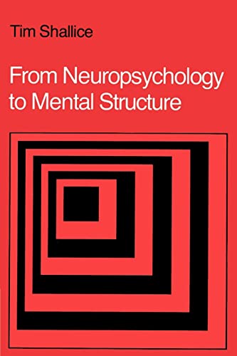 From Neuropsychology to Mental Structure von Cambridge University Press
