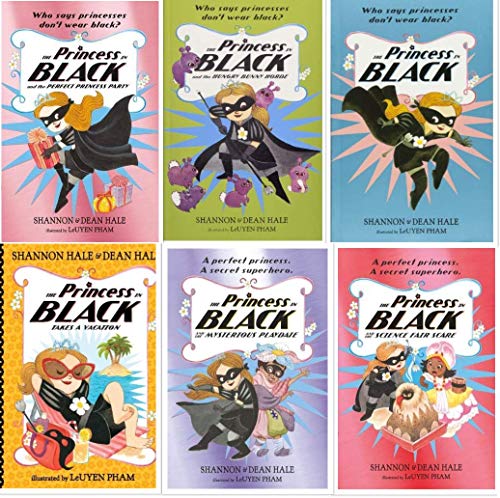 Die Prinzessin in Schwarz 6-Bücher-Set mit Action und Abenteuer, Humor und lustigen Geschichten