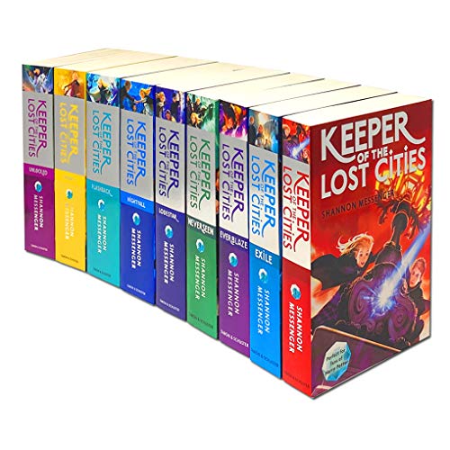 Shannon Messenger Sammelbuch-Set 1-8, Keeper of the Lost Cities