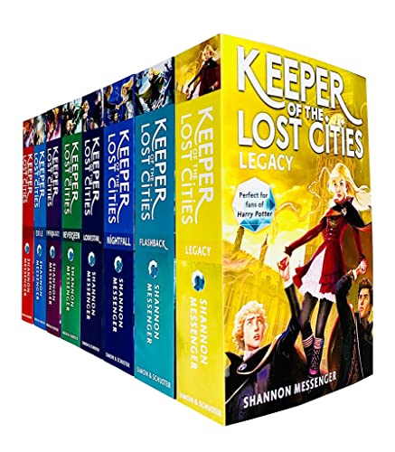 Serie „Keeper of the Lost Cities“, Band 1–8, Sammlungsbücher von Shannon Messenger (Keeper of the Lost Cities, Exile, Everblaze, Neverseen, Lodestar, Nightfall, Flashback & Legacy)